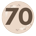 70 års present