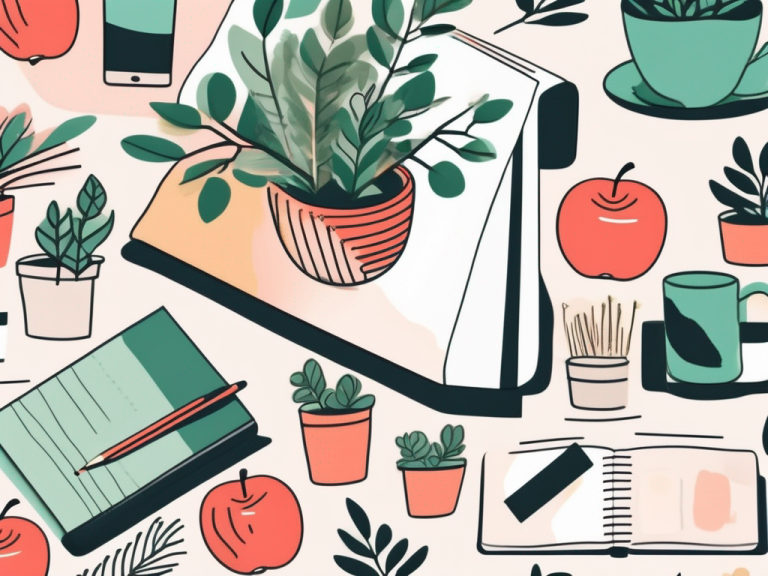 An assortment of thoughtful and creative gift items for teachers